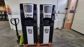 MAQUINA VENDING DE CAFE EN GRANO NECTA BRIO3 WHITE DESIGN